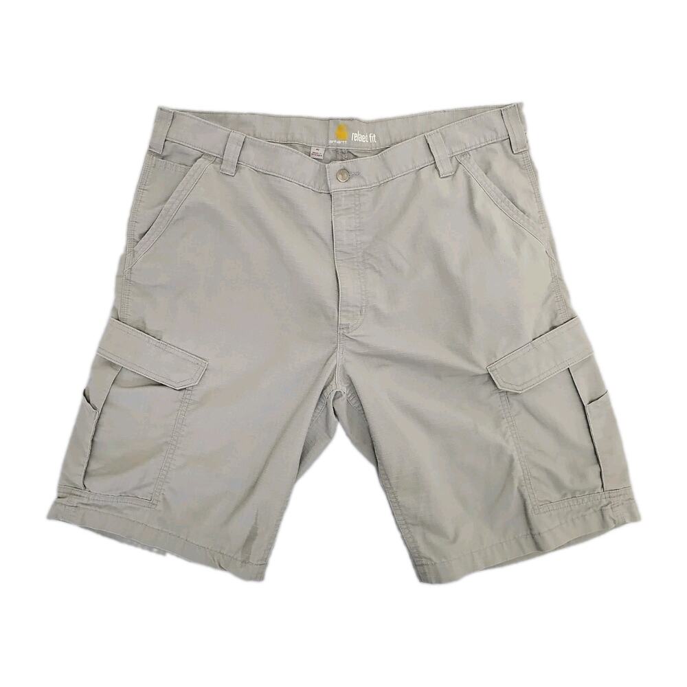 Carhartt shorts Men's 42 Force Broxton Cargo Relaxed Gray 11" inseam Fishing